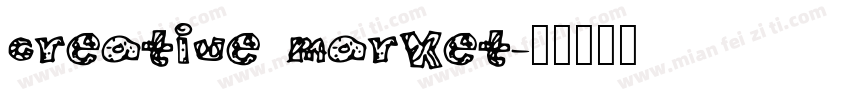 Creative market字体转换